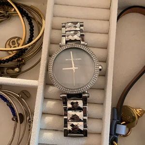 Silver Michael Kors watch!